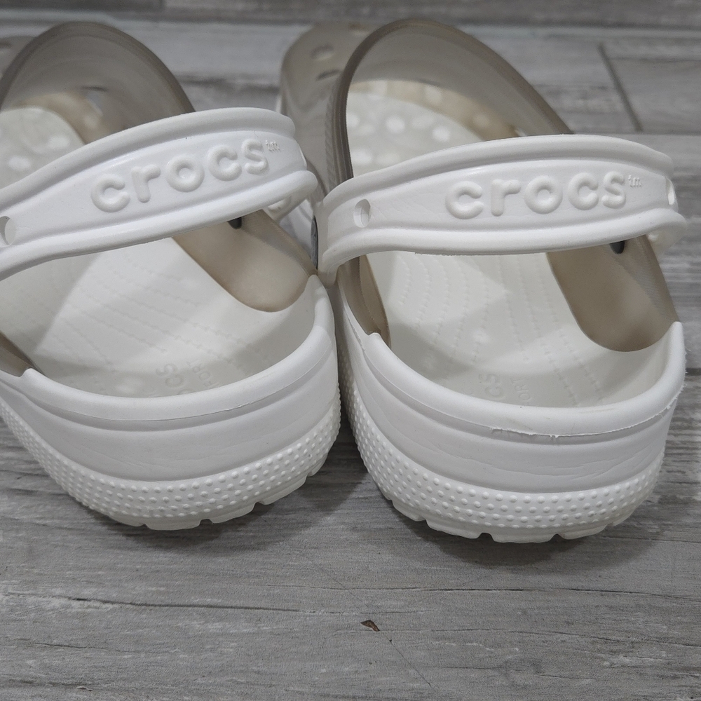 Crocs Comfort Classic Translucent Clogs - image 7